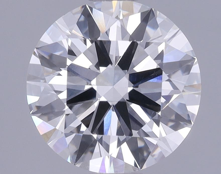 1.47 Carat Round Shaped Ideal Cut VVS2 IGI Certified Lab Grown Diamond