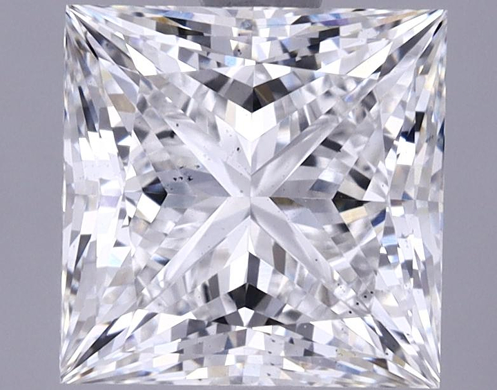 1.8 Carat Princess Shaped Ideal Cut VS2 IGI Certified Lab Grown Diamond