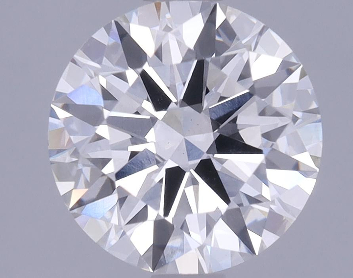 1.36 Carat Round Shaped Ideal Cut VS1 IGI Certified Lab Grown Diamond