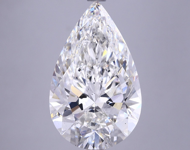 6.01 Carat Pear Shaped Ideal Cut VS2 IGI Certified Lab Grown Diamond