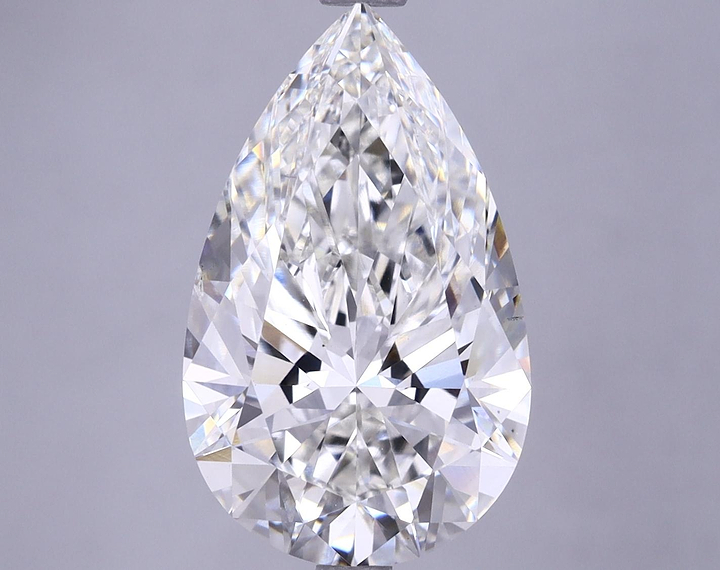 4.96 Carat Pear Shaped Ideal Cut VS2 IGI Certified Lab Grown Diamond