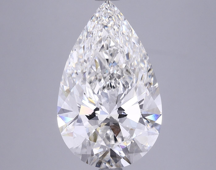 4.61 Carat Pear Shaped Ideal Cut VS1 IGI Certified Lab Grown Diamond