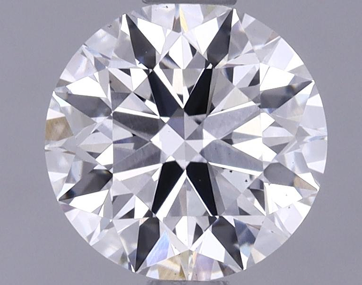 1.36 Carat Round Shaped Ideal Cut VS2 IGI Certified Lab Grown Diamond