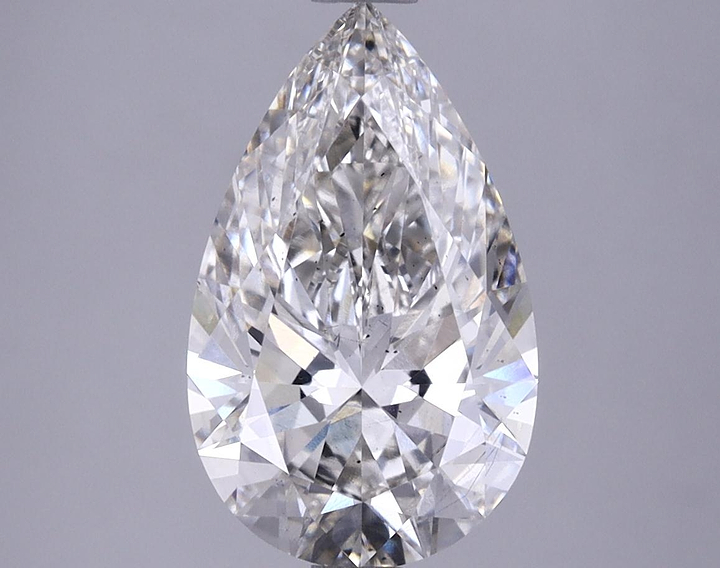 2.6 Carat Pear Shaped Ideal Cut SI1 IGI Certified Lab Grown Diamond