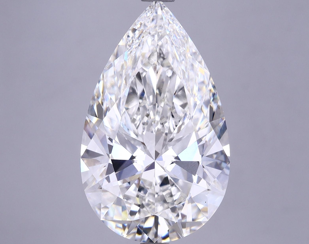 6.26 Carat Pear Shaped Ideal Cut VS1 IGI Certified Lab Grown Diamond