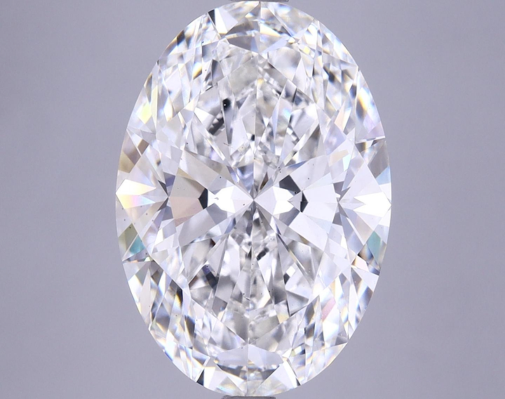 6.8 Carat Oval Shaped Ideal Cut VS2 IGI Certified Lab Grown Diamond