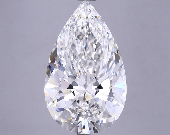 6.23 Carat Pear Shaped Ideal Cut VS2 IGI Certified Lab Grown Diamond
