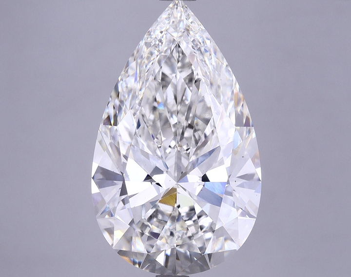 6.28 Carat Pear Shaped Ideal Cut VS1 IGI Certified Lab Grown Diamond