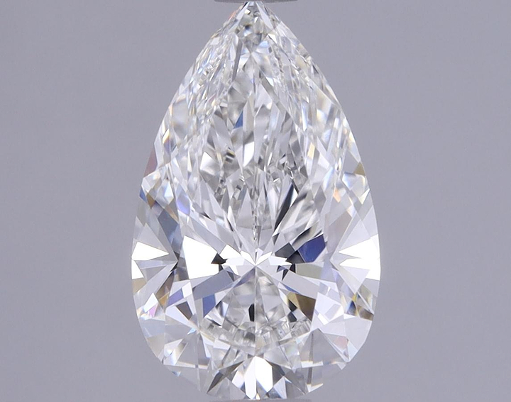 1.24 Carat Pear Shaped Ideal Cut VS1 IGI Certified Lab Grown Diamond