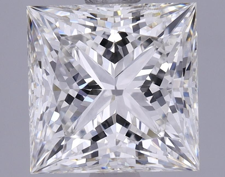 1.88 Carat Princess Shaped Ideal Cut VS1 IGI Certified Lab Grown Diamond
