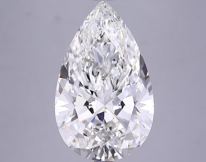 6.0 Carat Pear Shaped Ideal Cut VS1 IGI Certified Lab Grown Diamond