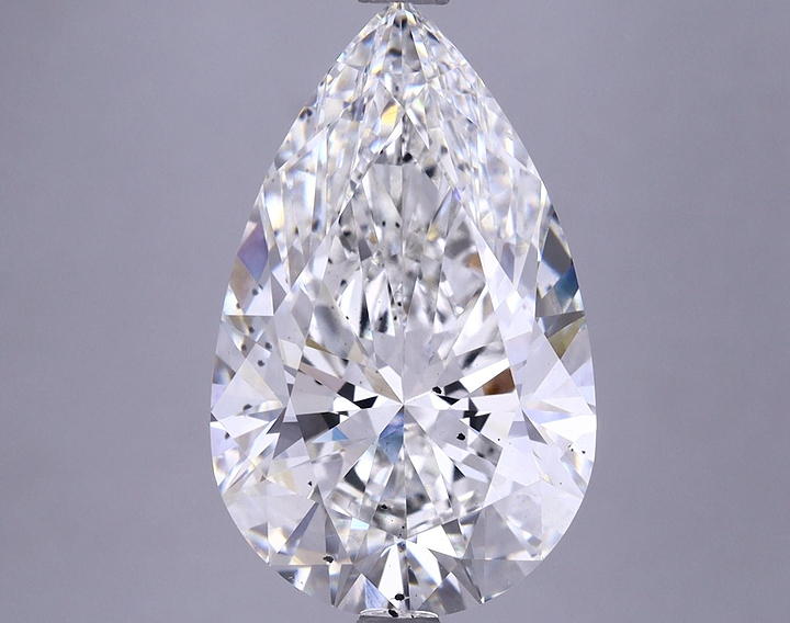 5.88 Carat Pear Shaped Very Good Cut SI1 IGI Certified Lab Grown Diamond