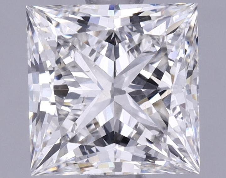 1.42 Carat Princess Shaped Ideal Cut VS1 IGI Certified Lab Grown Diamond