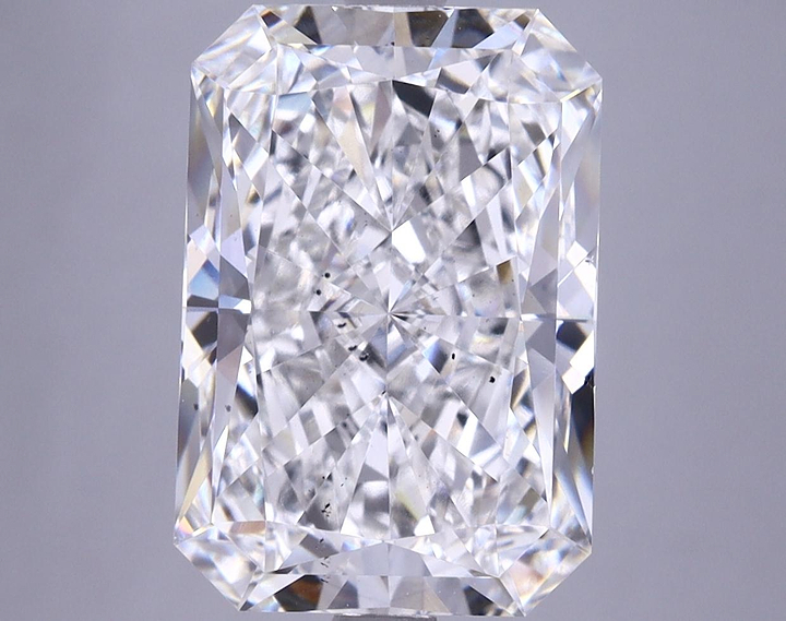 6.07 Carat Radiant Shaped Ideal Cut SI1 IGI Certified Lab Grown Diamond