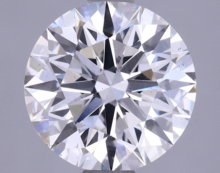 1.8 Carat Round Shaped Ideal Cut SI1 IGI Certified Lab Grown Diamond