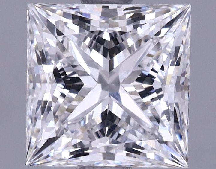 1.44 Carat Princess Shaped Ideal Cut VS1 IGI Certified Lab Grown Diamond