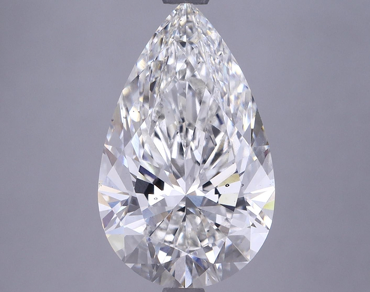 4.64 Carat Pear Shaped Ideal Cut VS2 IGI Certified Lab Grown Diamond
