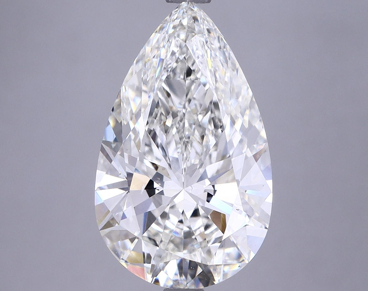 4.76 Carat Pear Shaped Ideal Cut VS2 IGI Certified Lab Grown Diamond