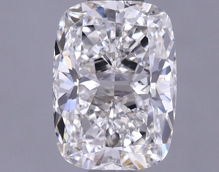 1.04 Carat Elongated Cushion Shaped Excellent Cut VVS2 IGI Certified Lab Grown Diamond
