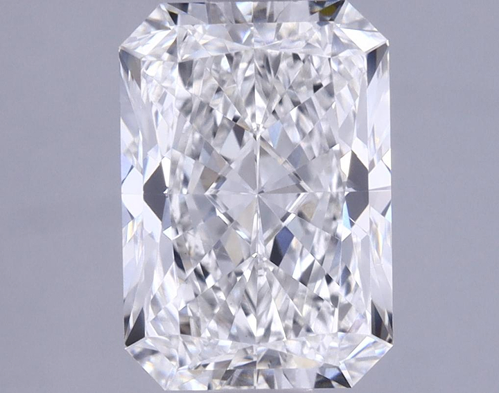 1.47 Carat Radiant Shaped Ideal Cut VS2 IGI Certified Lab Grown Diamond