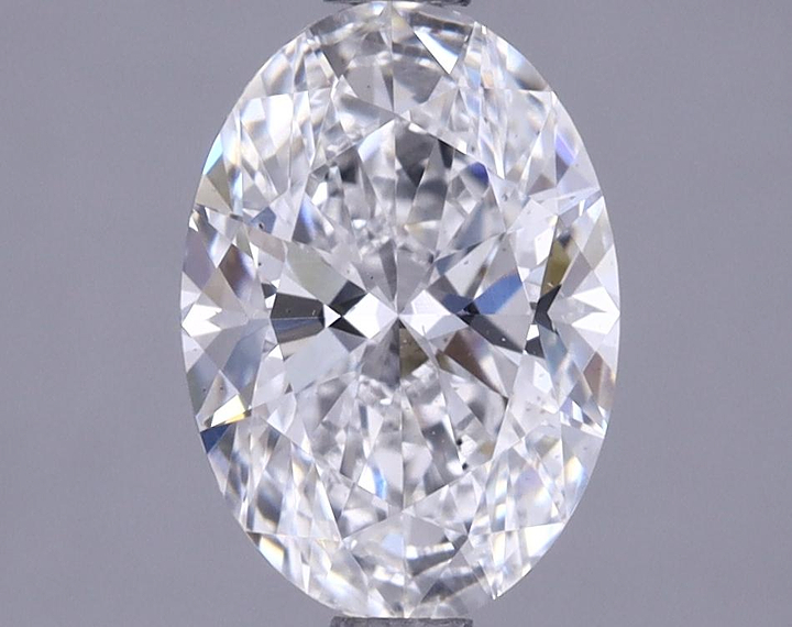 1.28 Carat Oval Shaped Ideal Cut VS2 IGI Certified Lab Grown Diamond
