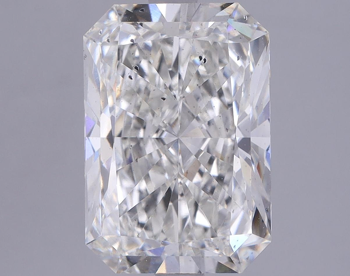 4.02 Carat Radiant Shaped Ideal Cut SI1 IGI Certified Lab Grown Diamond