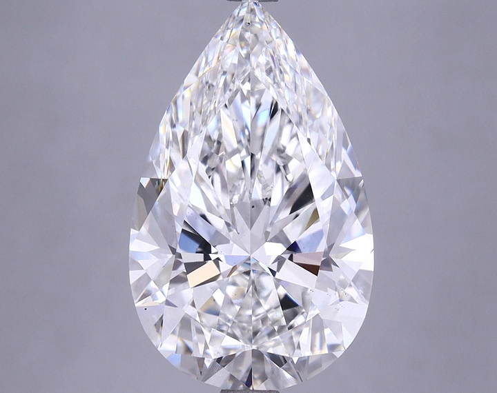4.83 Carat Pear Shaped Ideal Cut VS2 IGI Certified Lab Grown Diamond