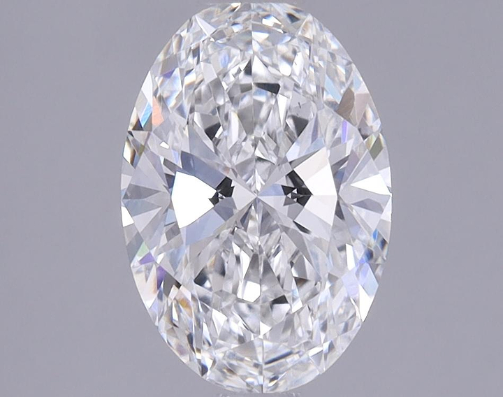 1.34 Carat Oval Shaped Ideal Cut VVS2 IGI Certified Lab Grown Diamond