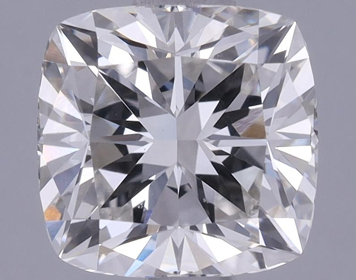 1.21 Carat Cushion Shaped Ideal Cut VVS2 IGI Certified Lab Grown Diamond