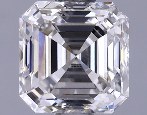 1.21 Carat Asscher Shaped Ideal Cut VS1 IGI Certified Lab Grown Diamond