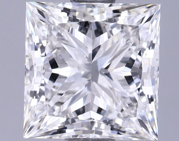 1.6 Carat Princess Shaped Ideal Cut VS1 IGI Certified Lab Grown Diamond