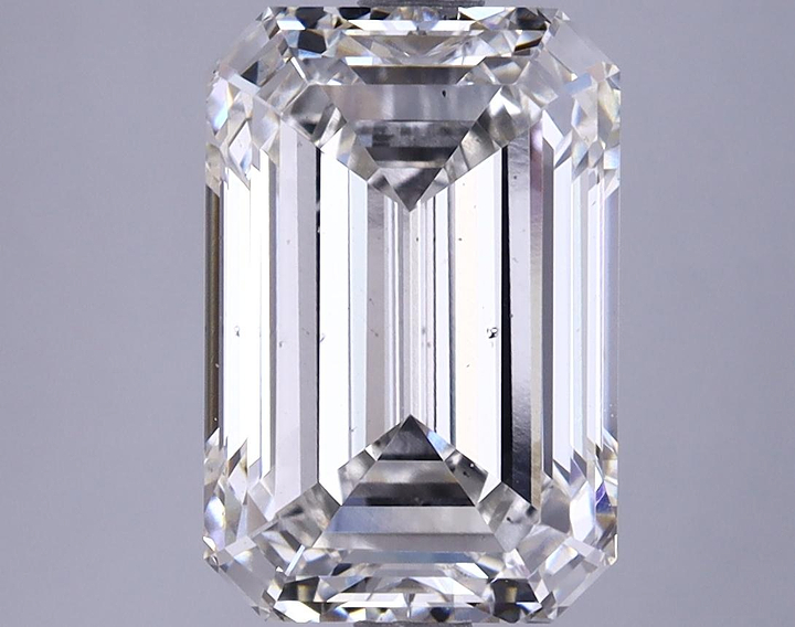 4.61 Carat Emerald Shaped Ideal Cut VS2 IGI Certified Lab Grown Diamond