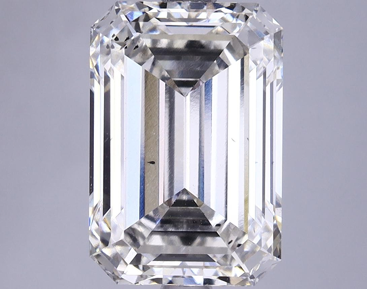4.62 Carat Emerald Shaped Ideal Cut VS2 IGI Certified Lab Grown Diamond