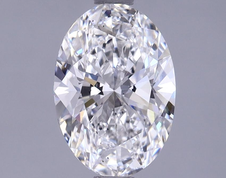 1.35 Carat Oval Shaped Ideal Cut VS2 IGI Certified Lab Grown Diamond