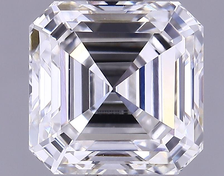 1.62 Carat Asscher Shaped Ideal Cut VS1 IGI Certified Lab Grown Diamond
