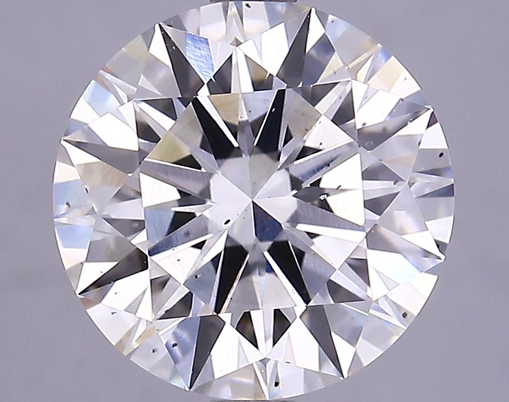 3.58 Carat Round Shaped Ideal Cut SI1 IGI Certified Lab Grown Diamond