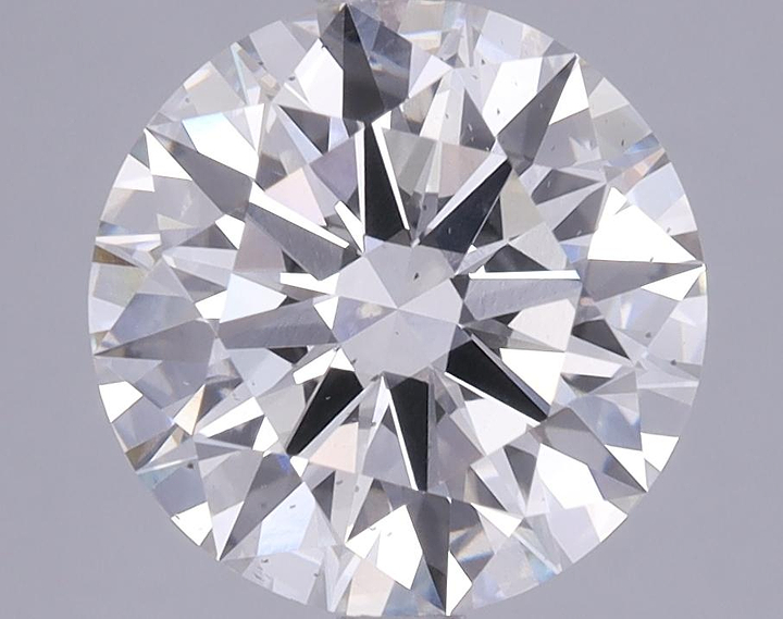 3.51 Carat Round Shaped Ideal Cut SI1 IGI Certified Lab Grown Diamond