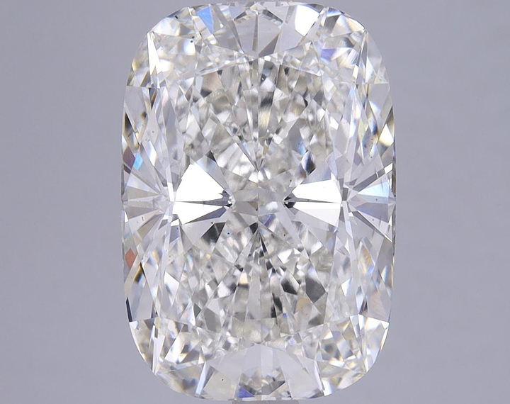 6.51 Carat Elongated Cushion Shaped Excellent Cut VS2 IGI Certified Lab Grown Diamond