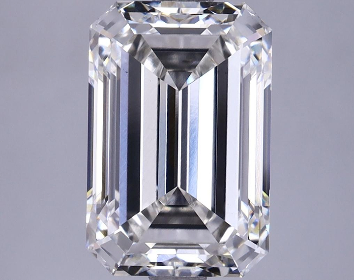 3.63 Carat Emerald Shaped Excellent Cut VS1 IGI Certified Lab Grown Diamond