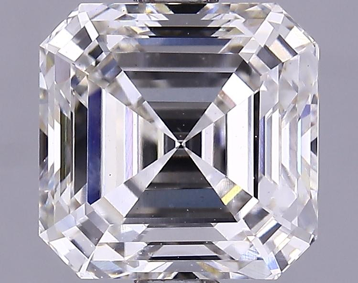 1.84 Carat Asscher Shaped Ideal Cut VS1 IGI Certified Lab Grown Diamond