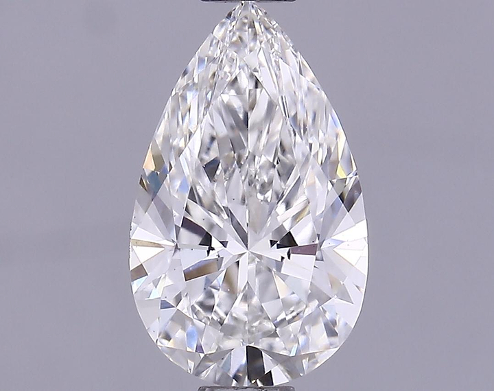 0.8 Carat Pear Shaped Ideal Cut VS1 IGI Certified Lab Grown Diamond