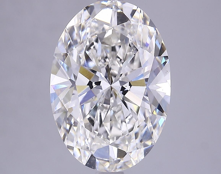 3.84 Carat Oval Shaped Ideal Cut VS1 IGI Certified Lab Grown Diamond