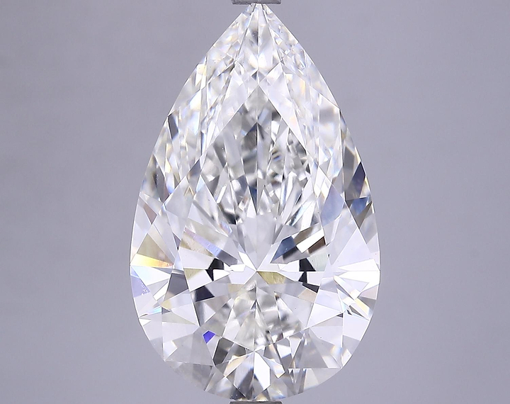 6.03 Carat Pear Shaped Ideal Cut VS1 IGI Certified Lab Grown Diamond