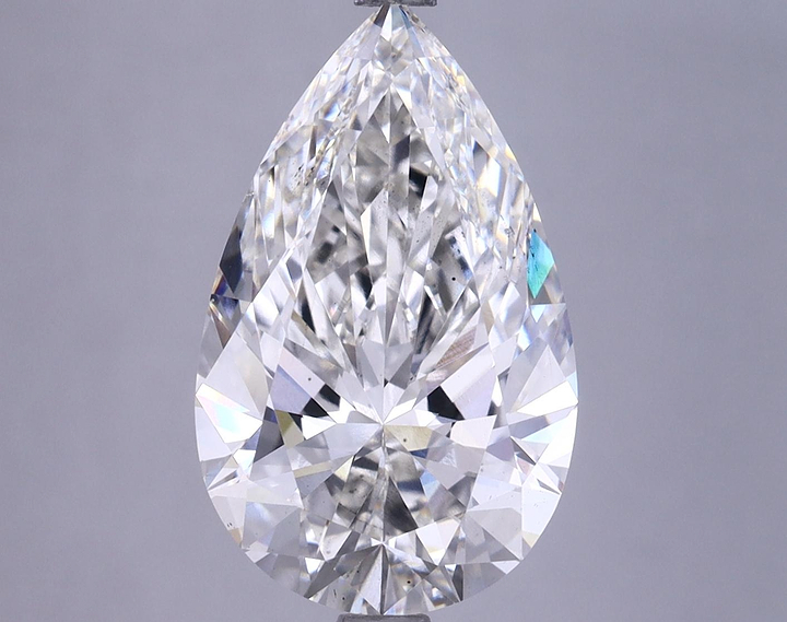 4.75 Carat Pear Shaped Ideal Cut VS2 IGI Certified Lab Grown Diamond