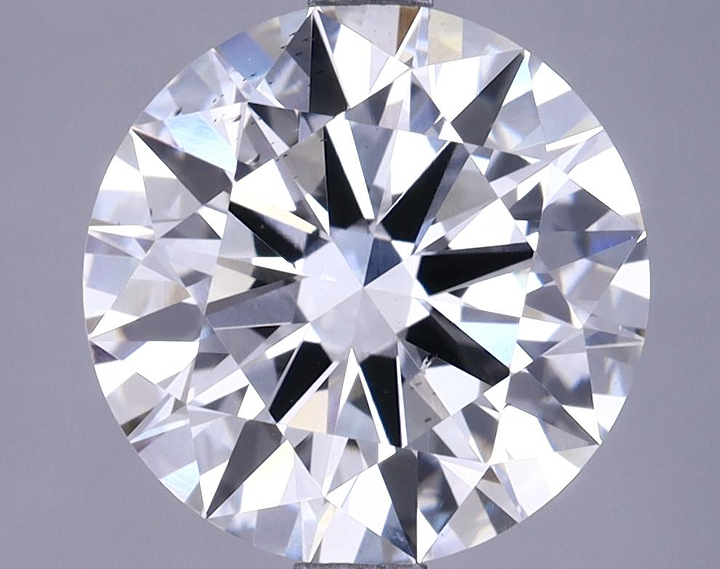2.81 Carat Round Shaped Ideal Cut VS2 IGI Certified Lab Grown Diamond