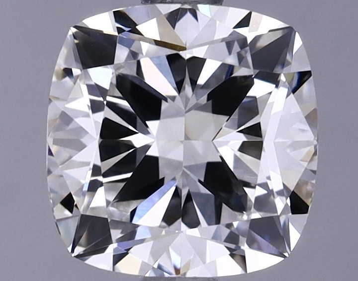 1.73 Carat Cushion Shaped Ideal Cut VVS2 IGI Certified Lab Grown Diamond