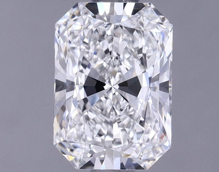 1.01 Carat Radiant Shaped Ideal Cut VVS2 IGI Certified Lab Grown Diamond