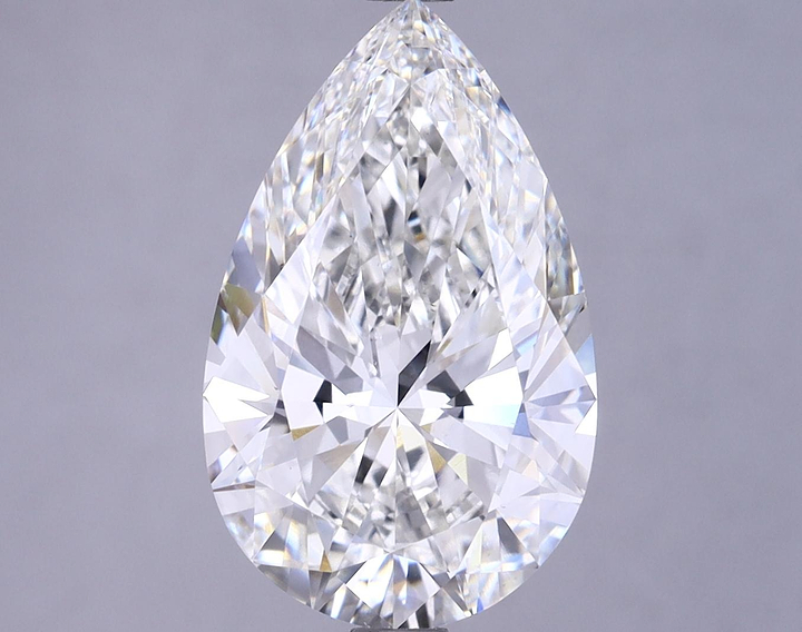 4.19 Carat Pear Shaped Ideal Cut VS1 IGI Certified Lab Grown Diamond