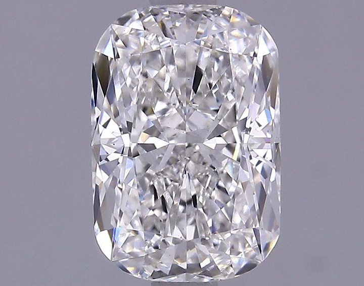 1.63 Carat Elongated Cushion Shaped Excellent Cut VS1 IGI Certified Lab Grown Diamond