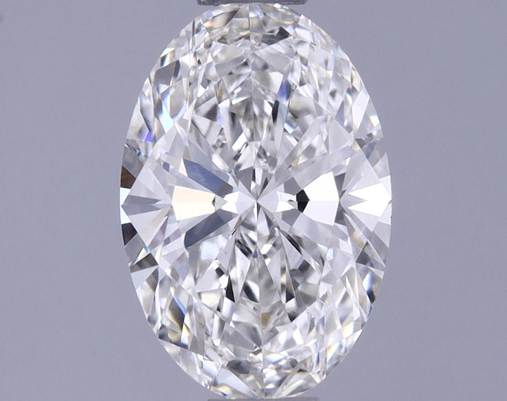 0.74 Carat Oval Shaped Excellent Cut VVS2 IGI Certified Lab Grown Diamond